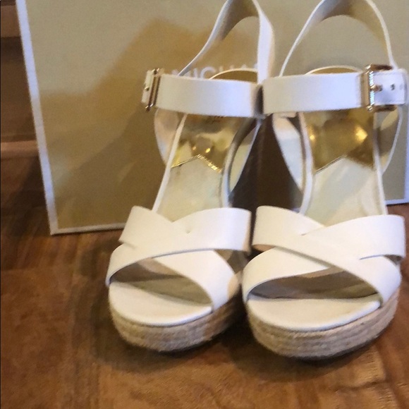 Michael Kors sandals Viola Espadrille vanilla - Picture 2 of 8